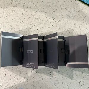 Tumi Fragrance Sample Collection in Gray and Black